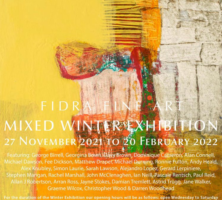 Fidr Fine Art Mixed Winter Flyer