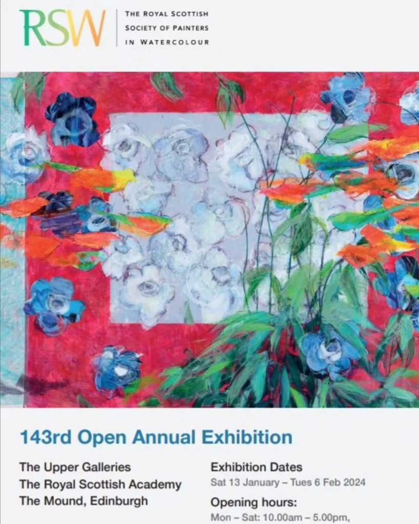 The Royal Scottish Society of Painters in Watercolour 143rd Open Annual Exhibition