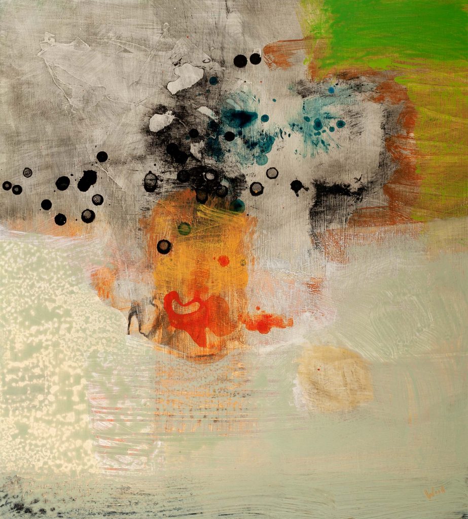 'Little Green' | 20 x 18 inches (51 x 46 cm) | Acrylic on Panel